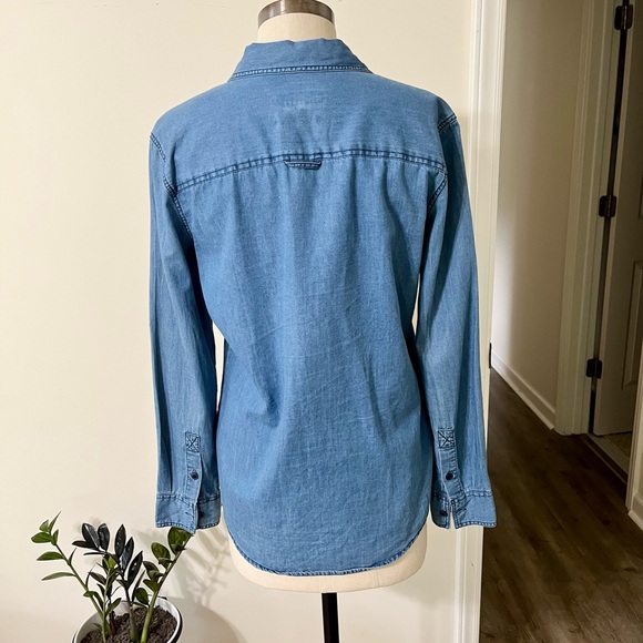 Bullhead Denim Co Chambray Shirt, S - Picture 2 of 3